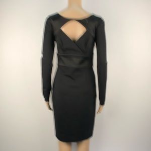 NEW Halston Heritage Long Sleeve Cocktail Dress